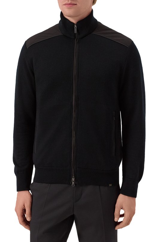 Шерстяной кардиган Paul&Shark 15311236 Чёрный  15311236 Фото 3