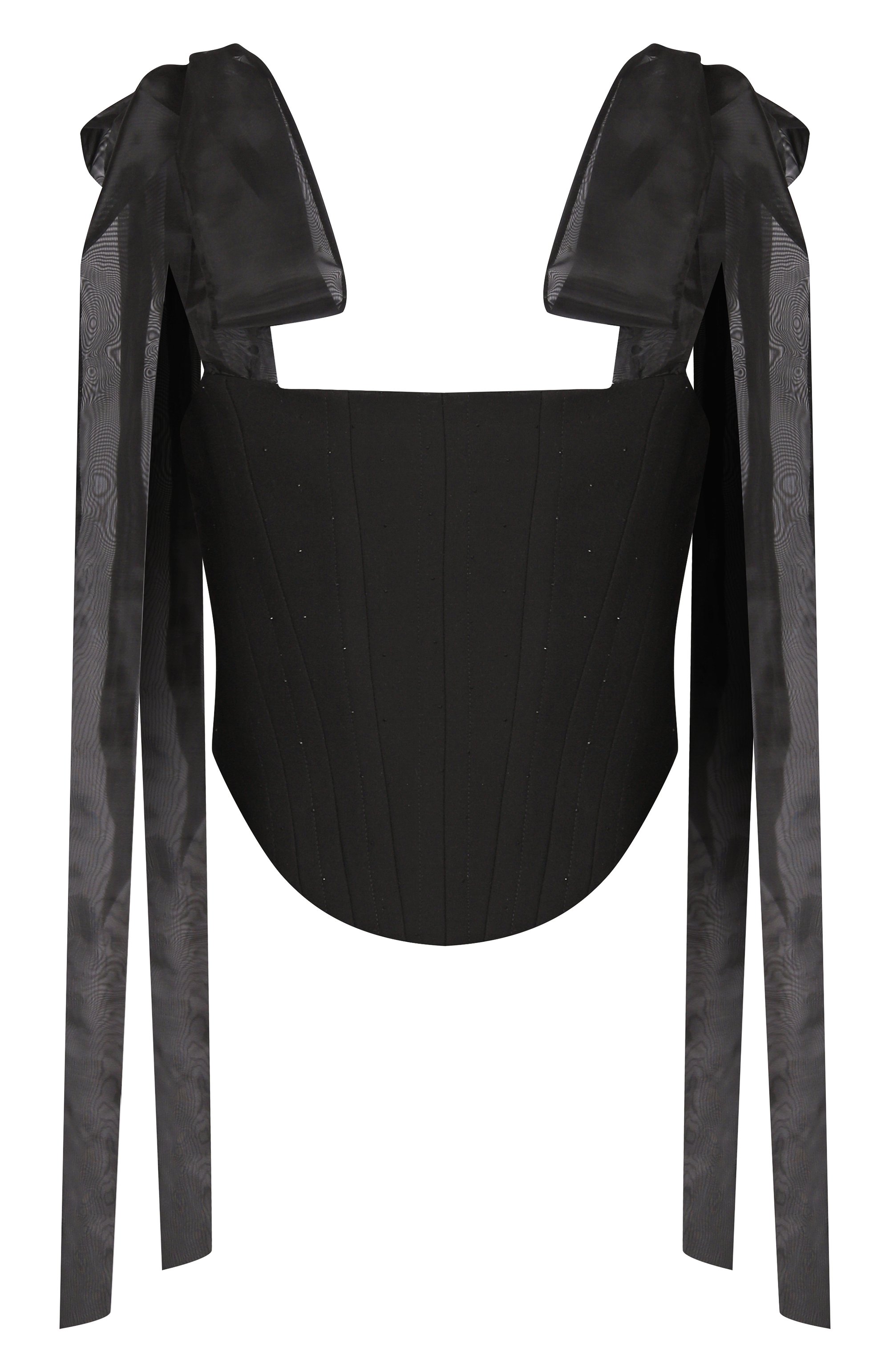 Топ-корсет ALINE черного цвета по цене 21500 руб., арт. AL083601, фото 1 Топ-корсет ALINE, арт. AL083601, фото 1