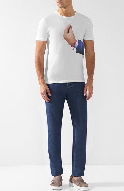 Комплект из четырех хлопковых футболок с принтом ISAIA, арт. SETMG1/TES01, фото 2