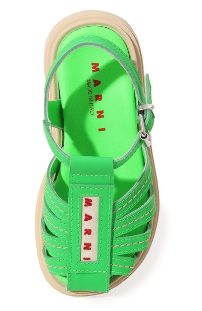 Кожаные сандалии MARNI, арт. 73462/20-27, фото 4