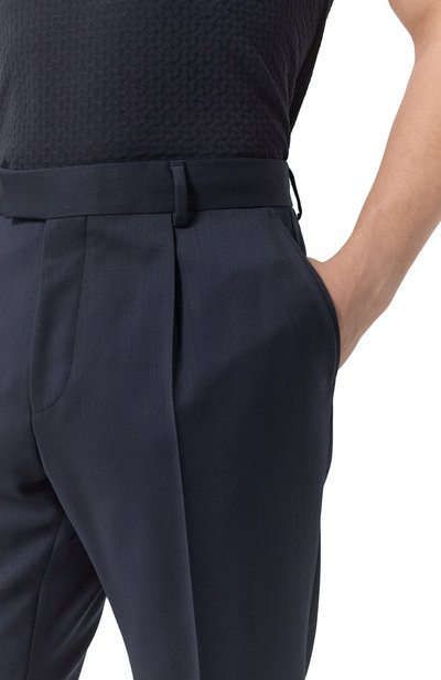 Шерстяные брюки BOSS, арт. 50534898, фото 5