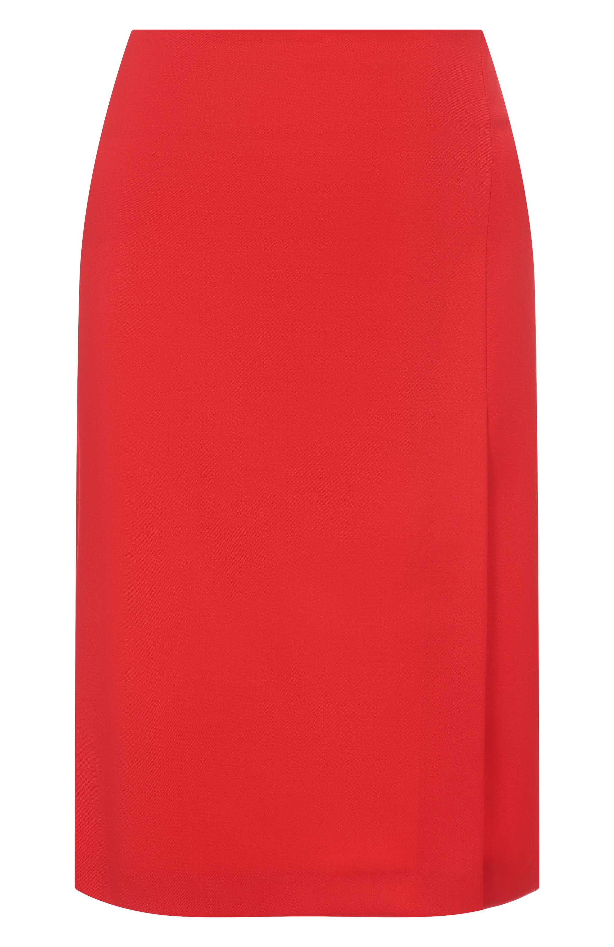 Шерстяная юбка LOULOU DE SAISON красного цвета по цене 34450 руб., арт. INGRID, фото 1 Шерстяная юбка LOULOU DE SAISON, арт. INGRID, фото 1