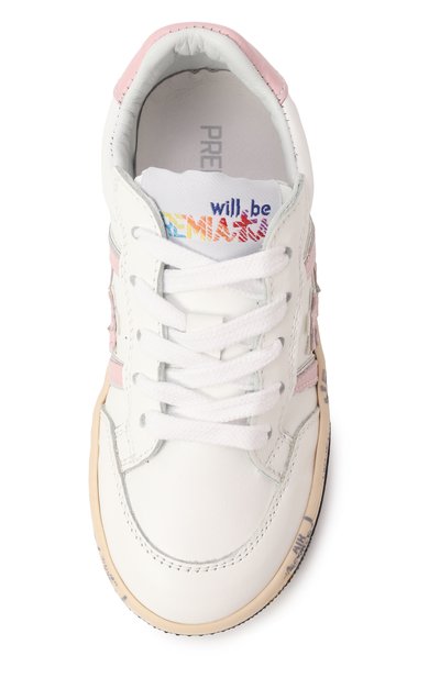 Кожаные кеды wally PREMIATA WILL BE, арт. 28319427/WALLY/27-35, фото 4