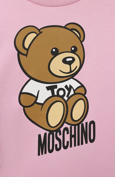 Хлопковая футболка MOSCHINO, арт. HMM046/LBA10/4-8, фото 3