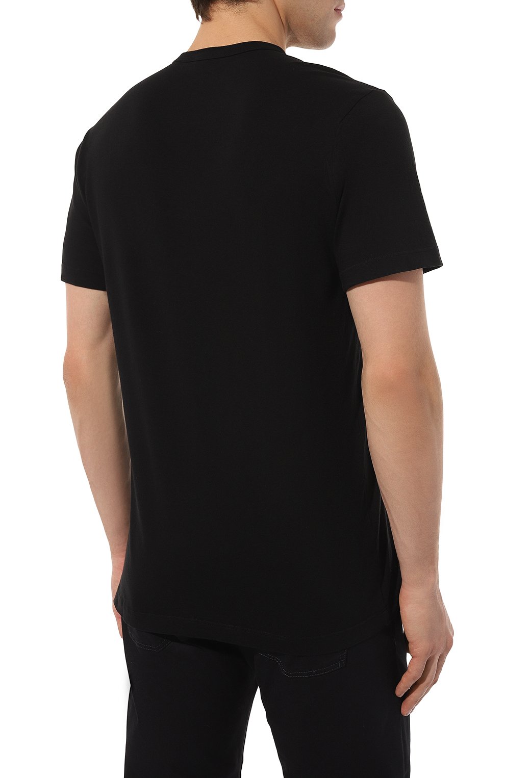 Хлопковая футболка JAMES PERSE, арт. MLJ3311/BLK, фото 4