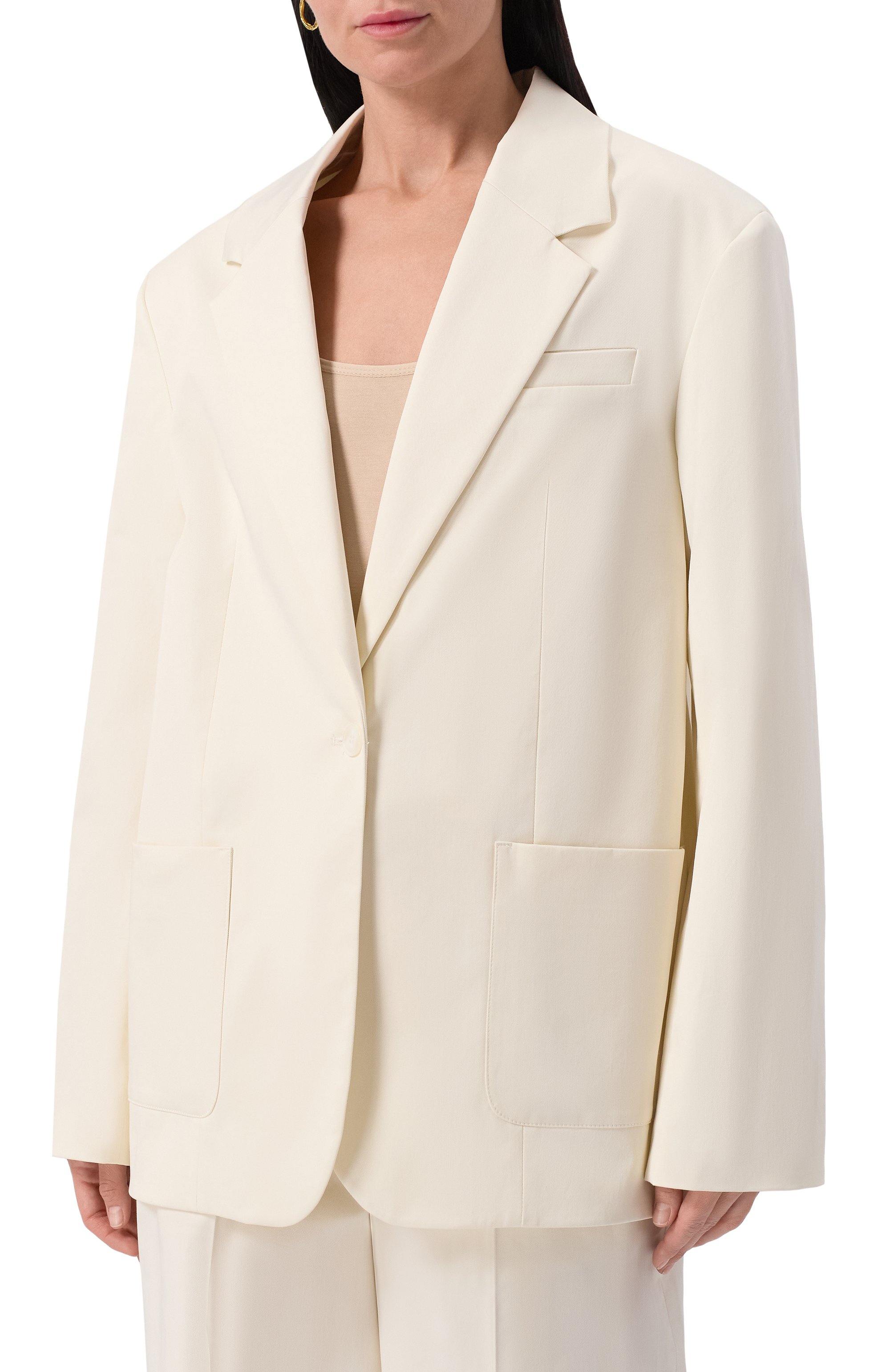 Хлопковый жакет 12 STOREEZ, арт. 131482, фото 3