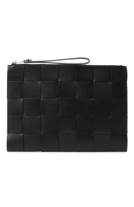 Мужская кожаная папка для документов BOTTEGA VENETA черного цвета, арт. 649616/VBWD3 | Фото 1 (Материал: Натуральная кожа; Размер: medium; Региональные ограничения белый список (Axapta Mercury): RU; Драгоценные камни: Проставлено; Нос: Не проставлено; Материал сплава: Проставлено)