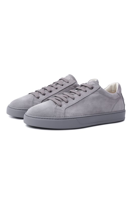 Замшевые кеды Tod’s XXM04L0HZ40/RE0 Серый XXM04L0HZ40/RE0
