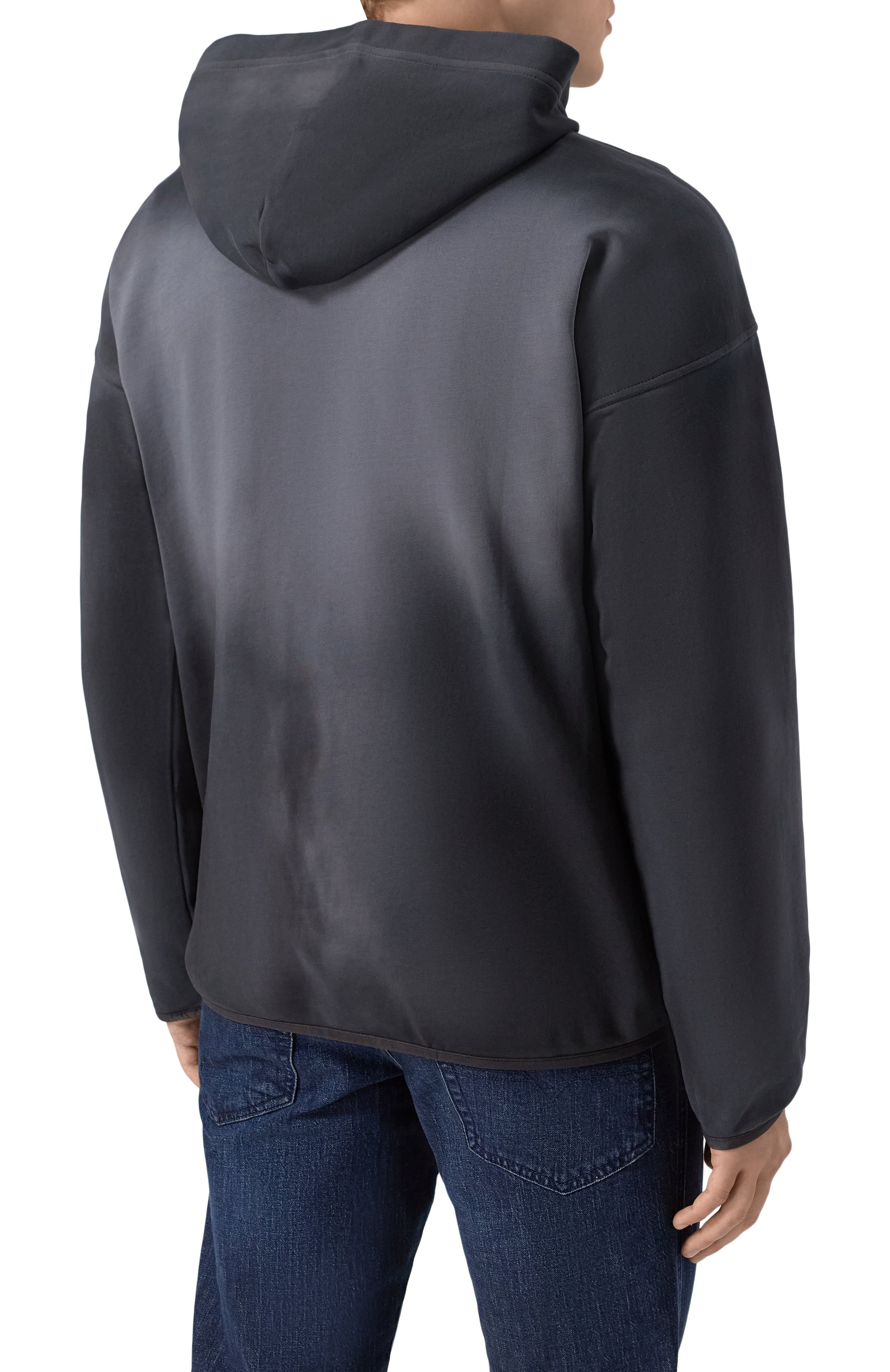 Хлопковое худи DIESEL, арт. A19295/0PKAM, фото 4