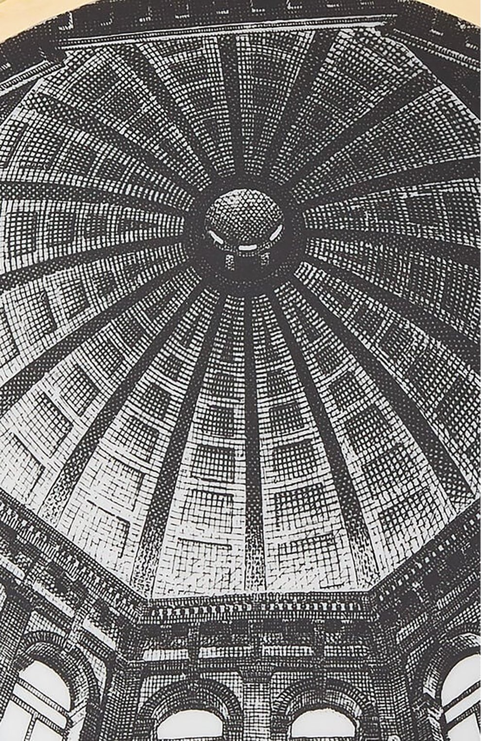 Декоративная тарелка cupola santa maria della salute FORNASETTI черно-белого цвета по цене 39400 руб., арт. P08Z601, фото 4 Декоративная тарелка cupola santa maria della salute FORNASETTI, арт. P08Z601, фото 4