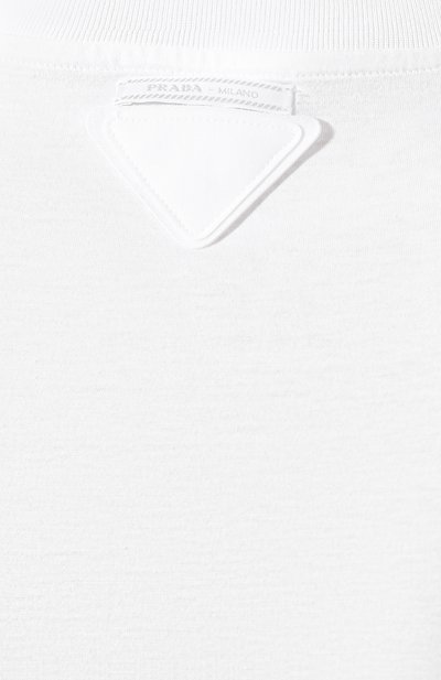 Комплект из трех хлопковых футболок PRADA, арт. UJM492-ILK-F0009, фото 5