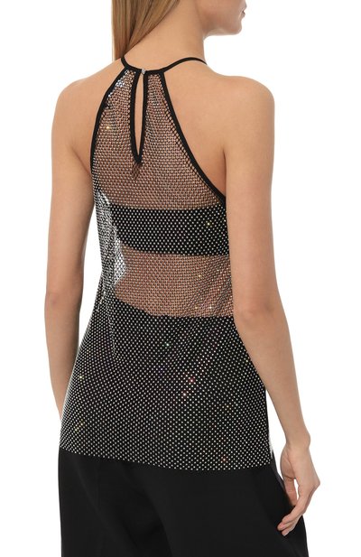 Топ с отделкой стразами PATRIZIA PEPE, арт. 8M1440_A9U8, фото 4