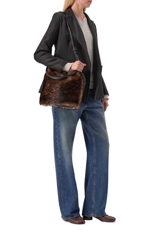 Сумка Dress-Age Maison Margiela SB2WD0096/P8724 Коричневый  SB2WD0096/P8724 Фото 7