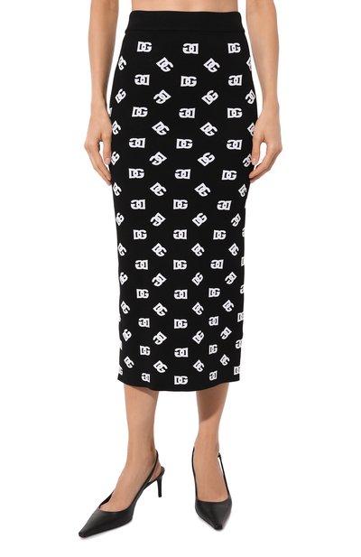 Юбка из вискозы DOLCE & GABBANA, арт. FX002T/JAIK3, фото 3