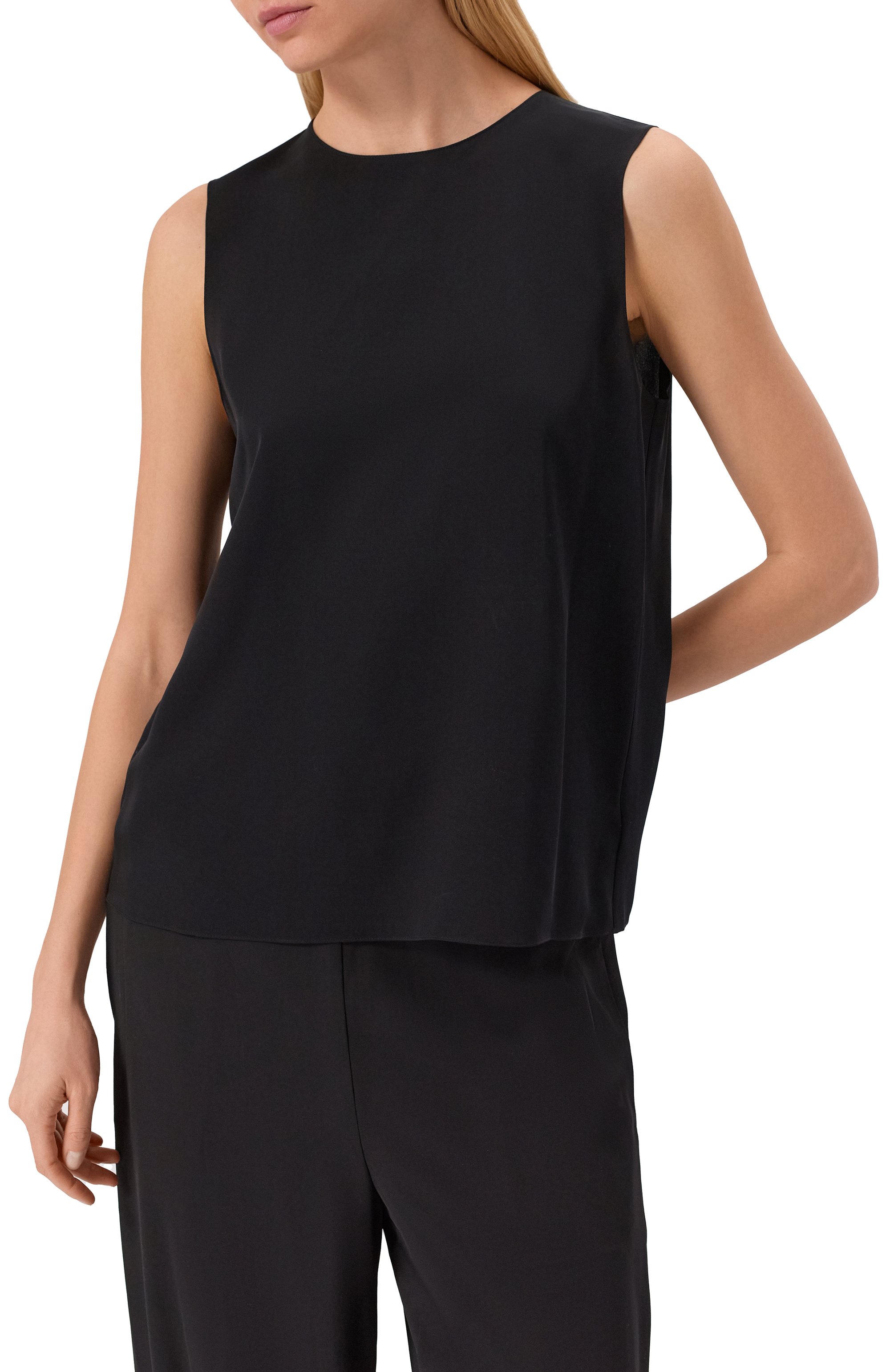 Шелковый топ THEORY, арт. M0102539, фото 3