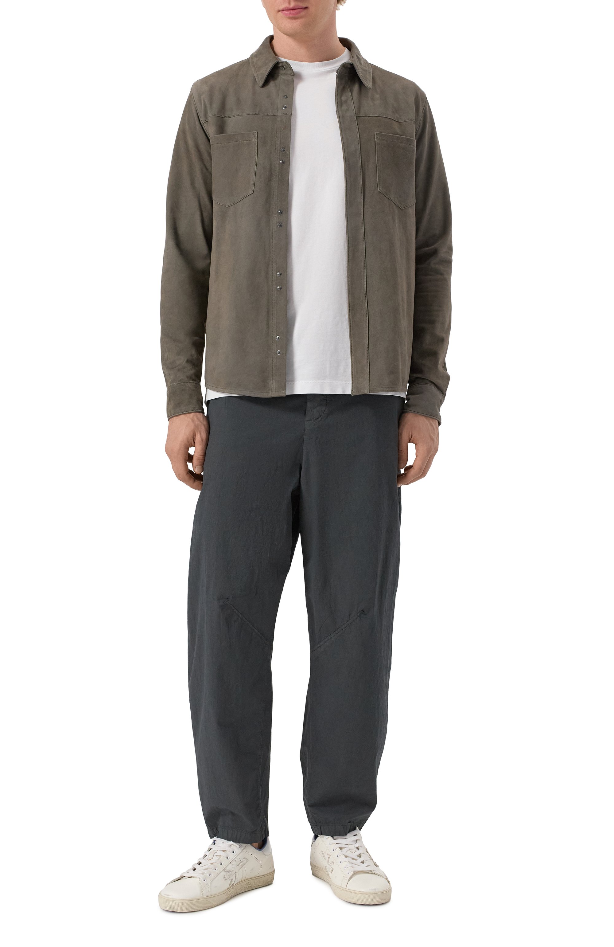 Замшевая рубашка GIORGIO BRATO, арт. GU25S9812NAPSTM, фото 2