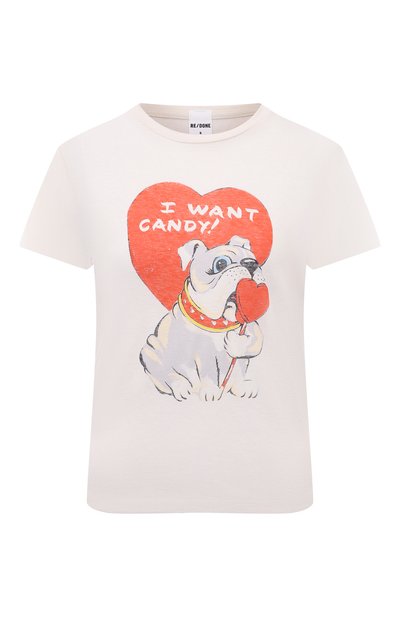 Женская хлопковая футболка RE/DONE, арт. 024-02WCGT291