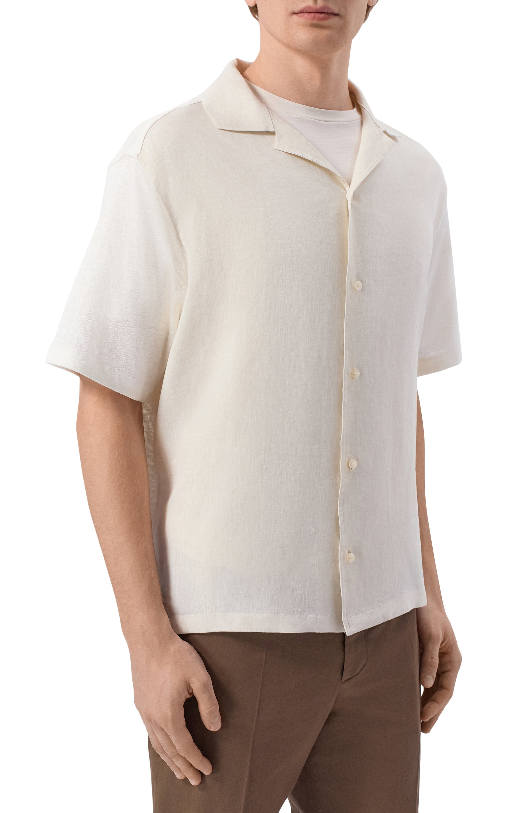 Льняная рубашка PAUL&SHARK, арт. 26413201, фото 3