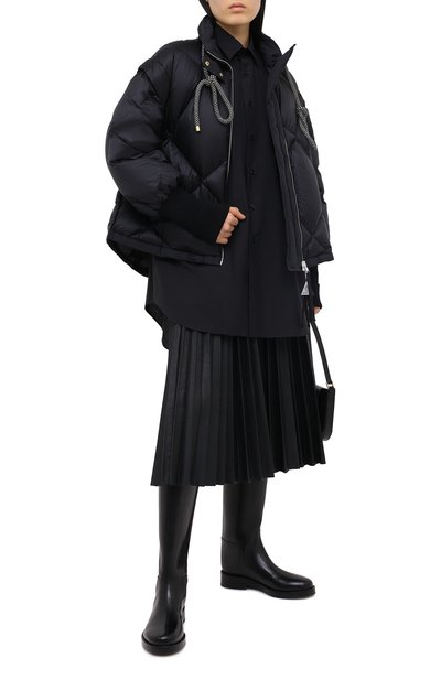 Пуховик MONCLER черного цвета по цене 138500 руб., арт. F2-094-1A506-00-C0614, фото 2 Пуховик MONCLER, арт. F2-094-1A506-00-C0614, фото 2