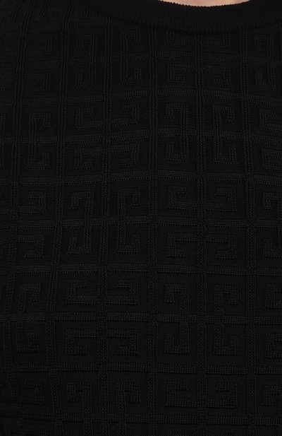 Пуловер из вискозы GIVENCHY черного цвета по цене 99500 руб., арт. BW90D24ZA4, фото 5 Пуловер из вискозы GIVENCHY, арт. BW90D24ZA4, фото 5