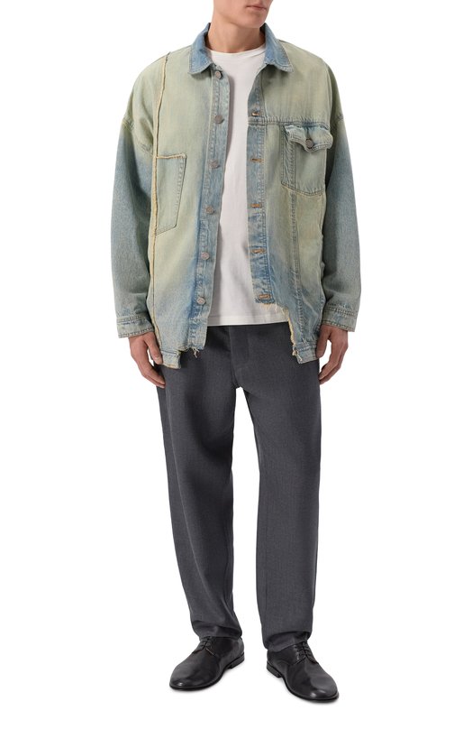 Шерстяные брюки Undercover UC2E4507-3 Серый  UC2E4507-3 Фото 2