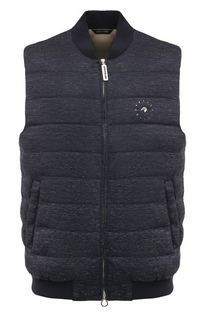 Мужской жилет из шелка и льна STEFANO RICCI, арт. MZJ4100020/PPKL03