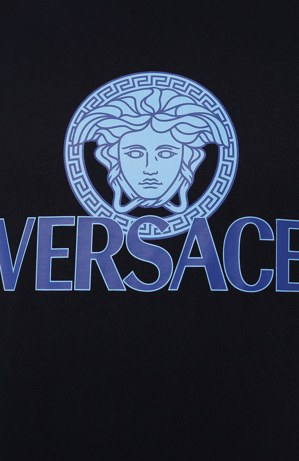 Хлопковая футболка VERSACE, арт. 1014226/1A10088, фото 5