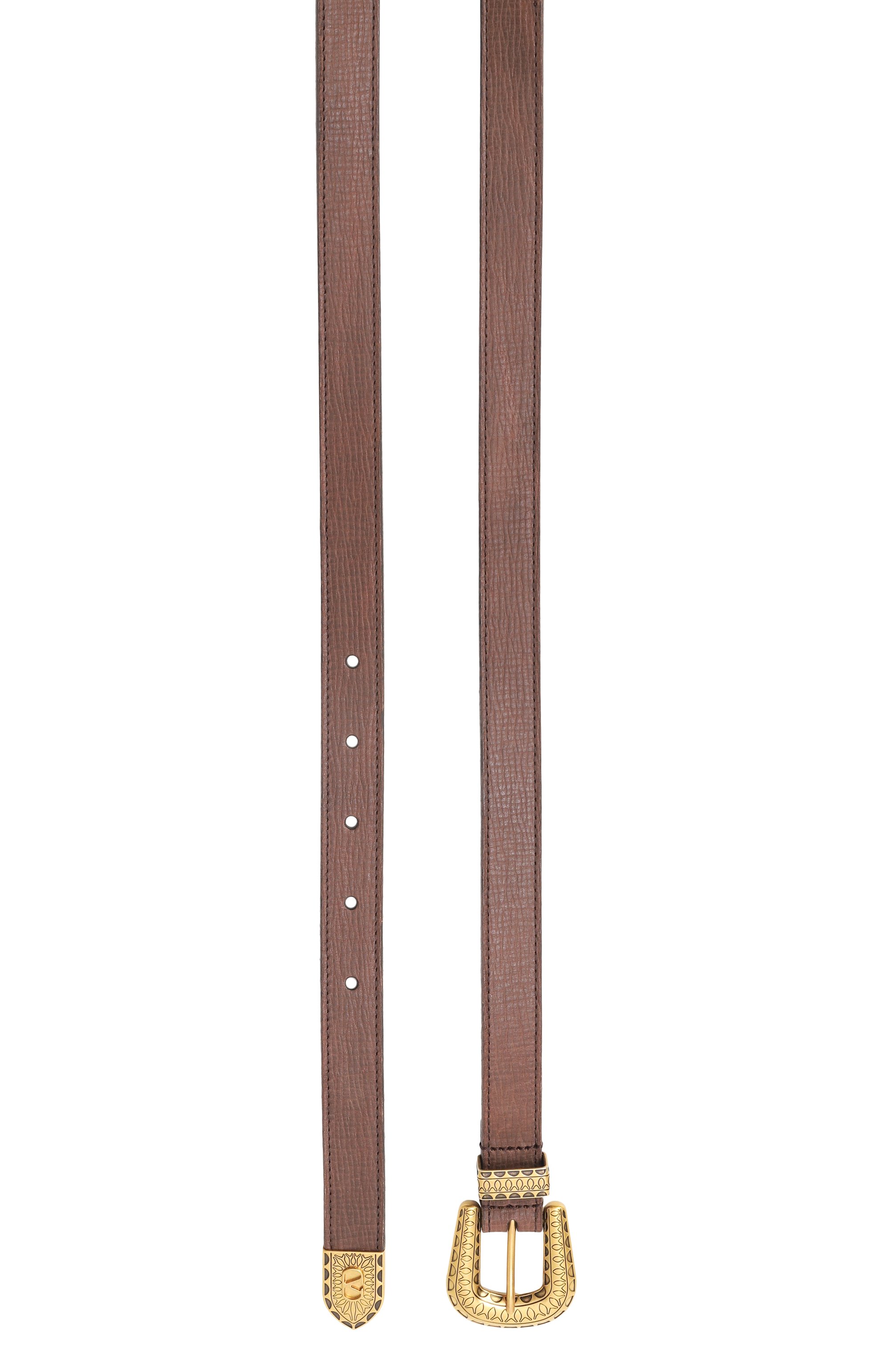 Кожаный ремень VALENTINO, арт. 7W2T0SQ9/WZE, фото 3