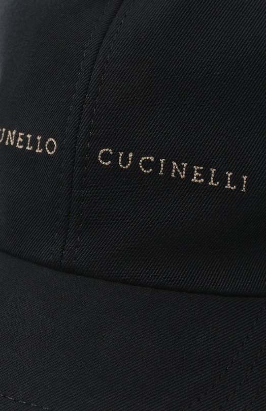 фото Хлопковая бейсболка brunello cucinelli