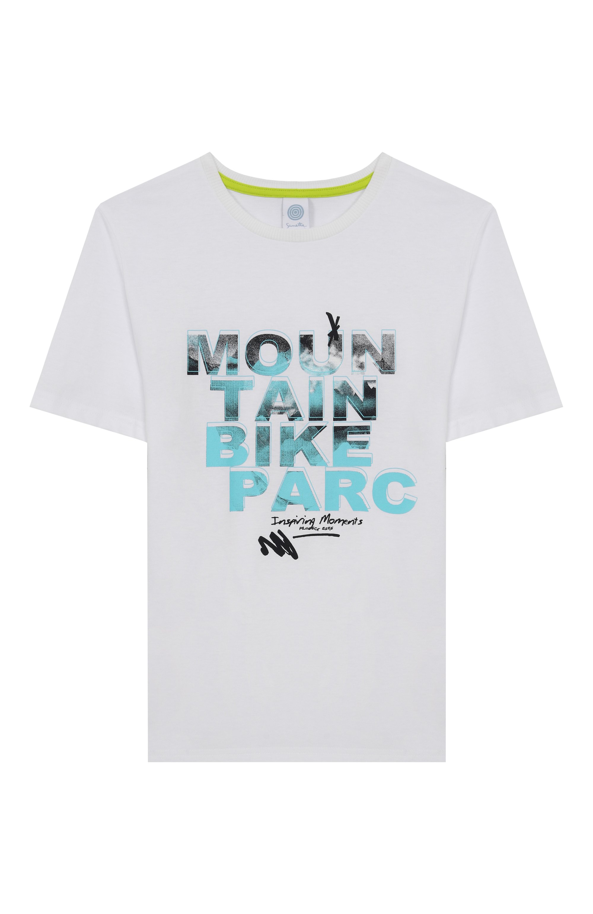 Хлопковая пижама SANETTA черно-белого цвета по цене 5830 руб., арт. 245828, фото 2 Хлопковая пижама SANETTA, арт. 245828, фото 2