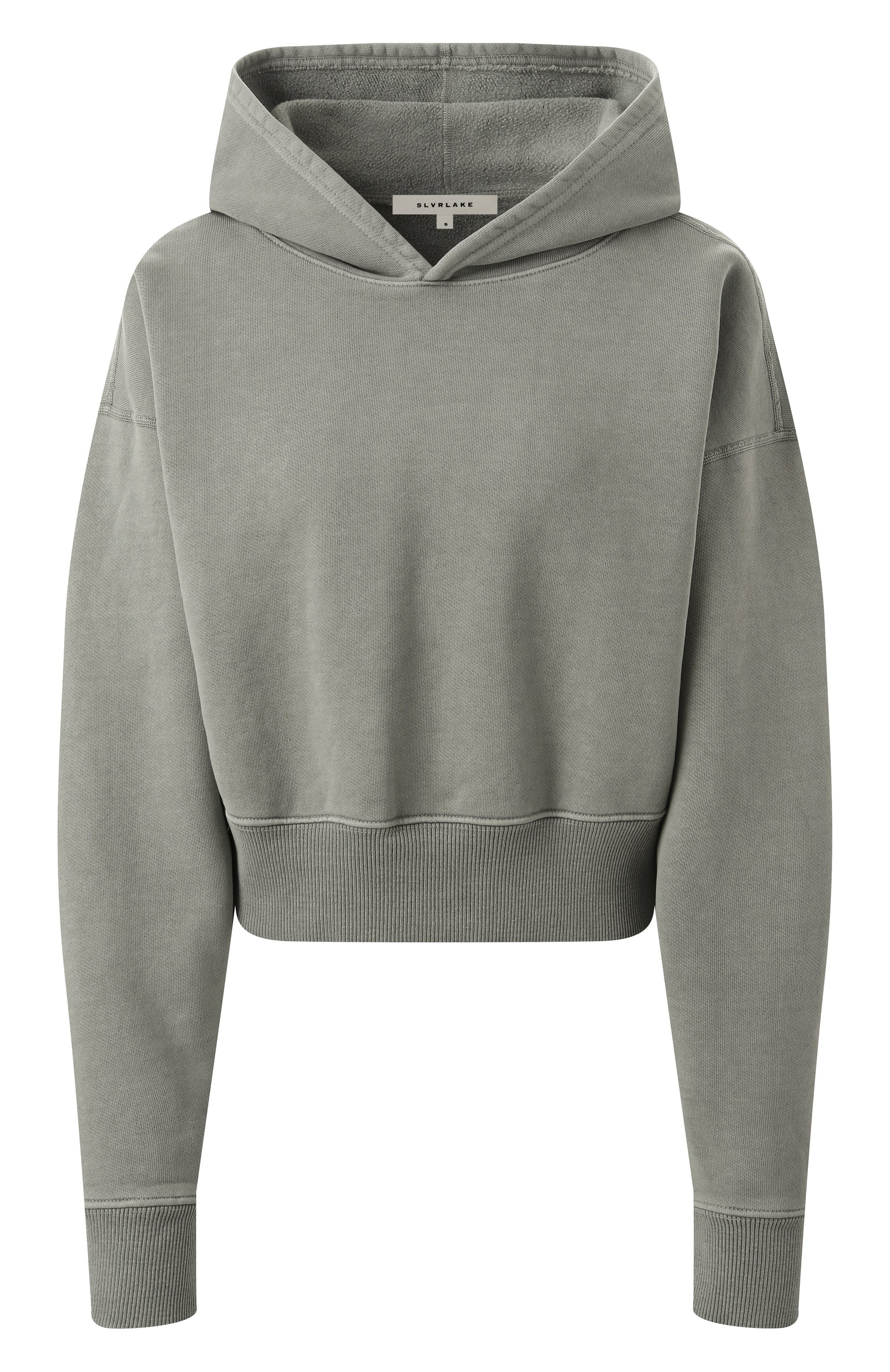 Хлопковое худи SLVRLAKE, арт. SCHD500P SHGR, фото 1