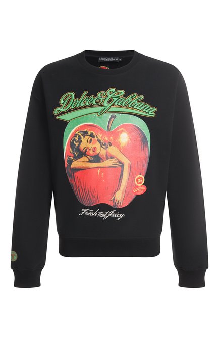 Мужской хлопковый свитшот DOLCE & GABBANA, арт. G9AHSZ/G7PHG