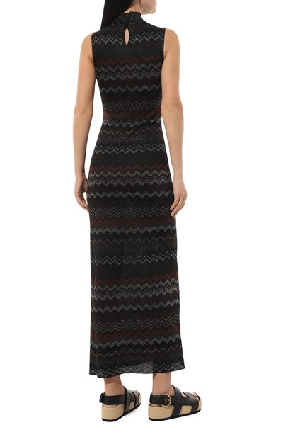 Платье из вискозы MISSONI разноцветного цвета по цене 162500 руб., арт. WG4Q/BK030X, фото 4 Платье из вискозы MISSONI, арт. WG4Q/BK030X, фото 4