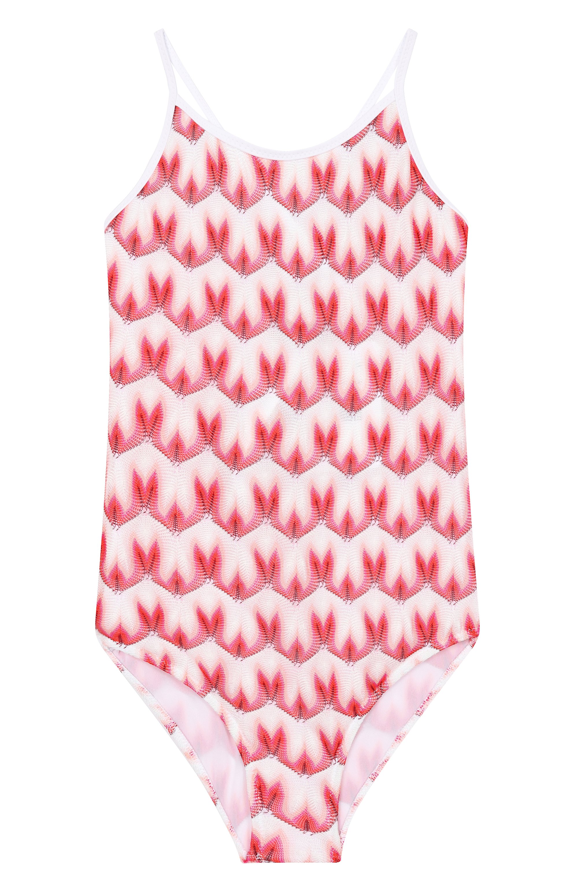 Слитный купальник MISSONI розового цвета по цене 21850 руб., арт. MYCB49/Q0116, фото 1 Слитный купальник MISSONI, арт. MYCB49/Q0116, фото 1