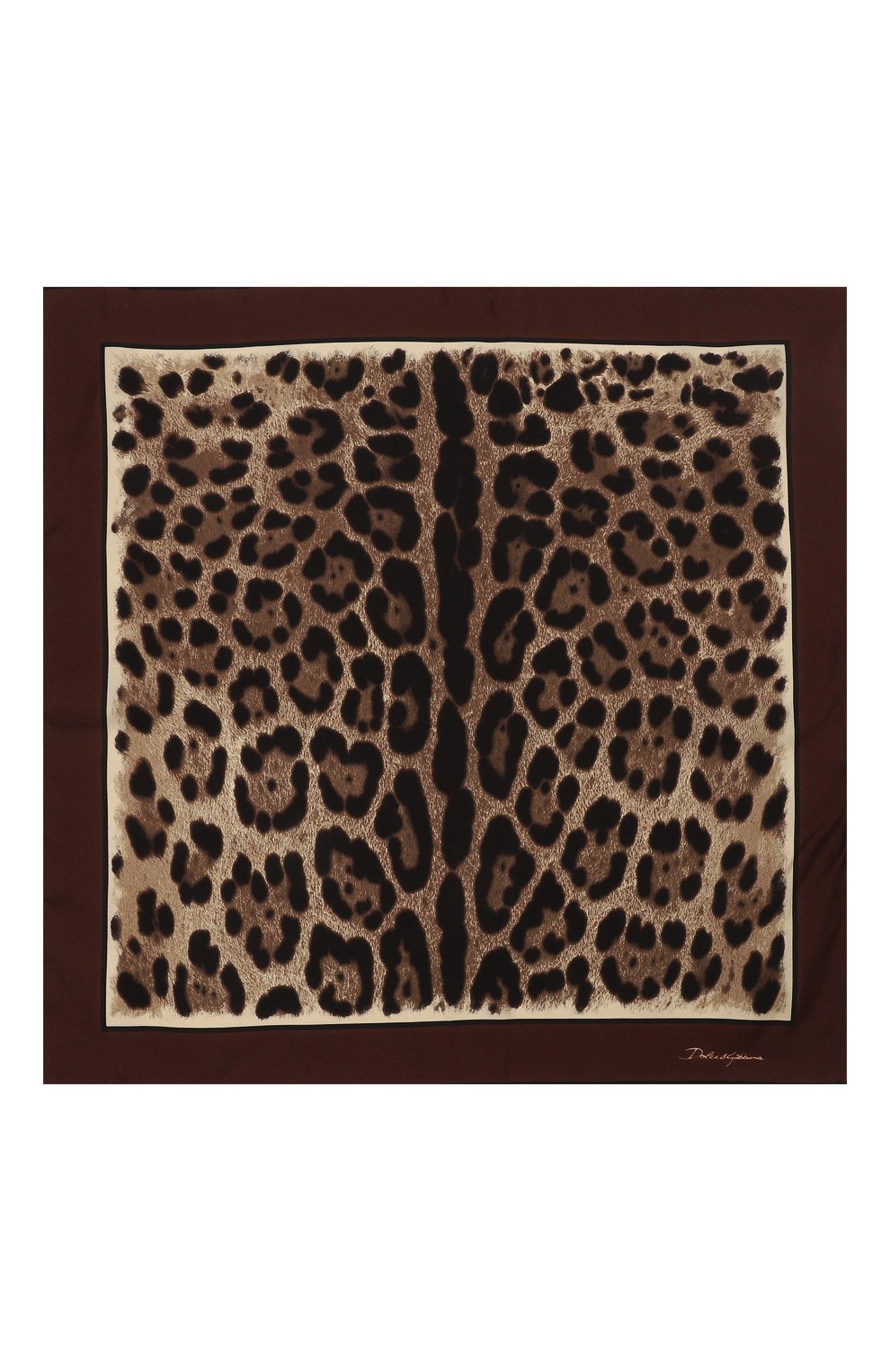 Шелковый платок DOLCE & GABBANA, арт. FN093R/GDBYZ, фото 3