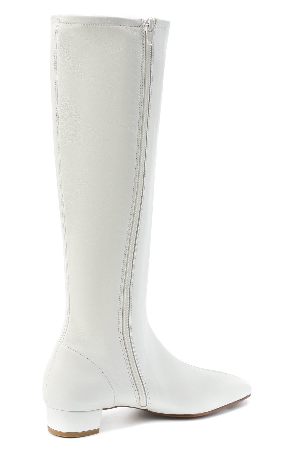 Кожаные сапоги BY FAR, арт. 20PFEDIDWHNAP, фото 4