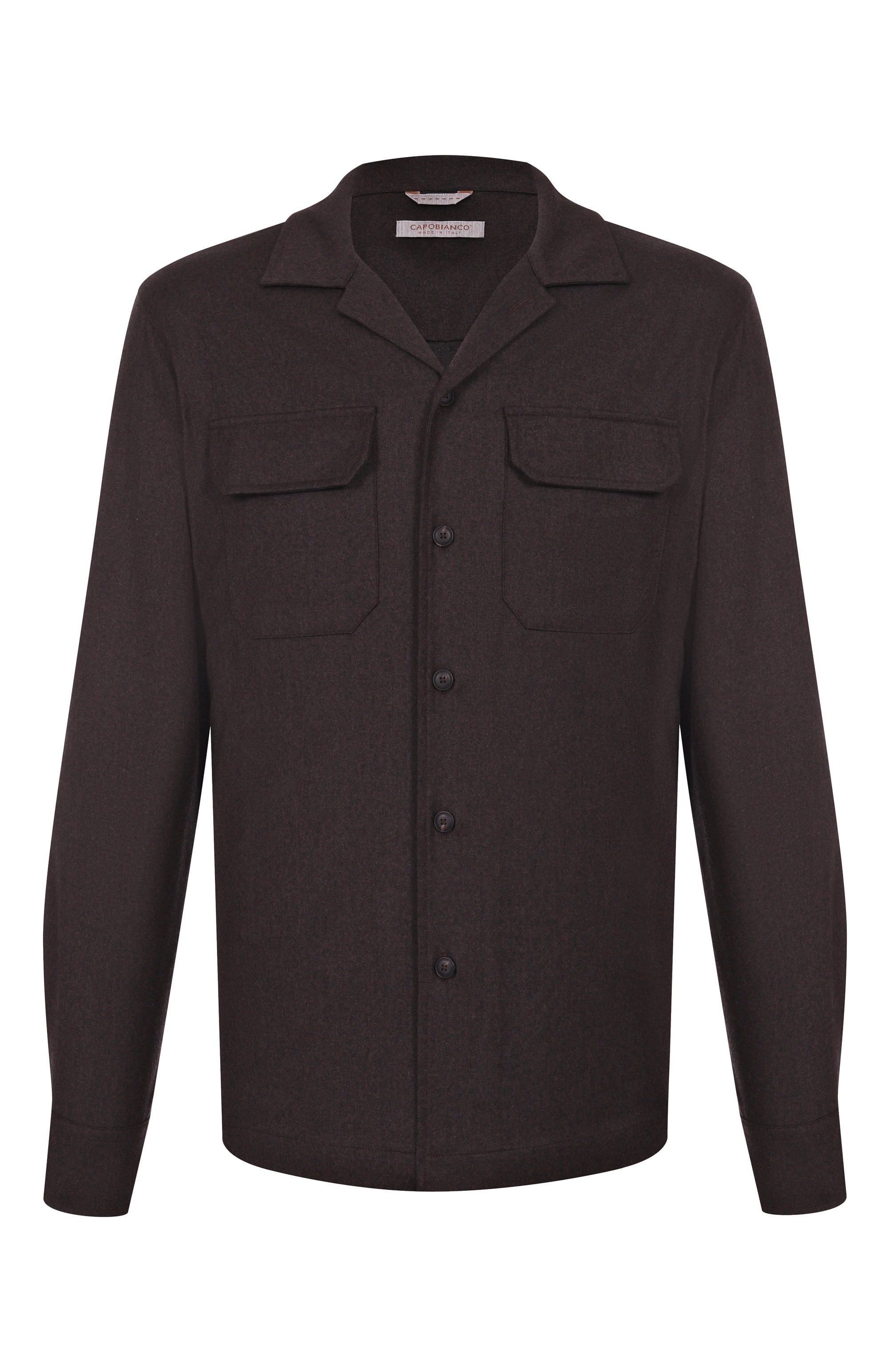 Шерстяная рубашка CAPOBIANCO, арт. 19M501.FL00., фото 1