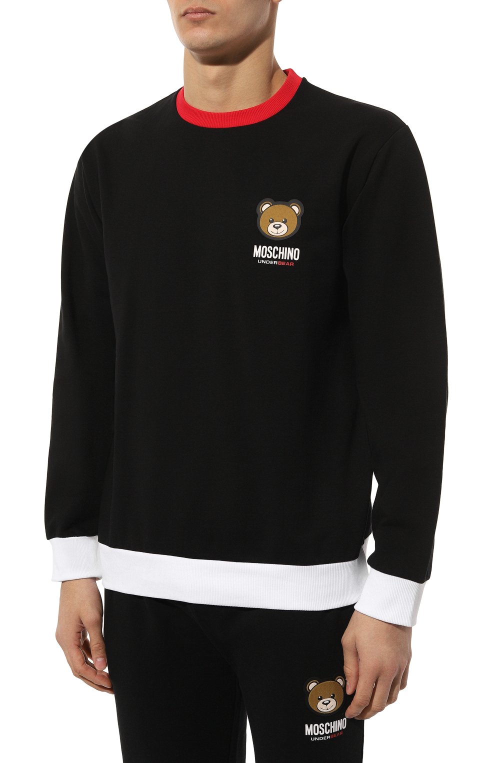 Хлопковый свитшот MOSCHINO, арт. A1722/4413, фото 3