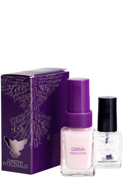 Лак для ногтей \розовый френч\" diana french pink + bond" CHRISTINA FITZGERALD, арт. 9333381000637, фото 1