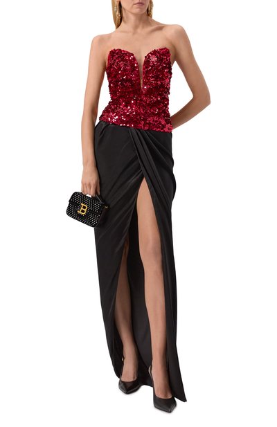 Топ-корсет с отделкой пайетками SELF-PORTRAIT, арт. RS25044TR, фото 2