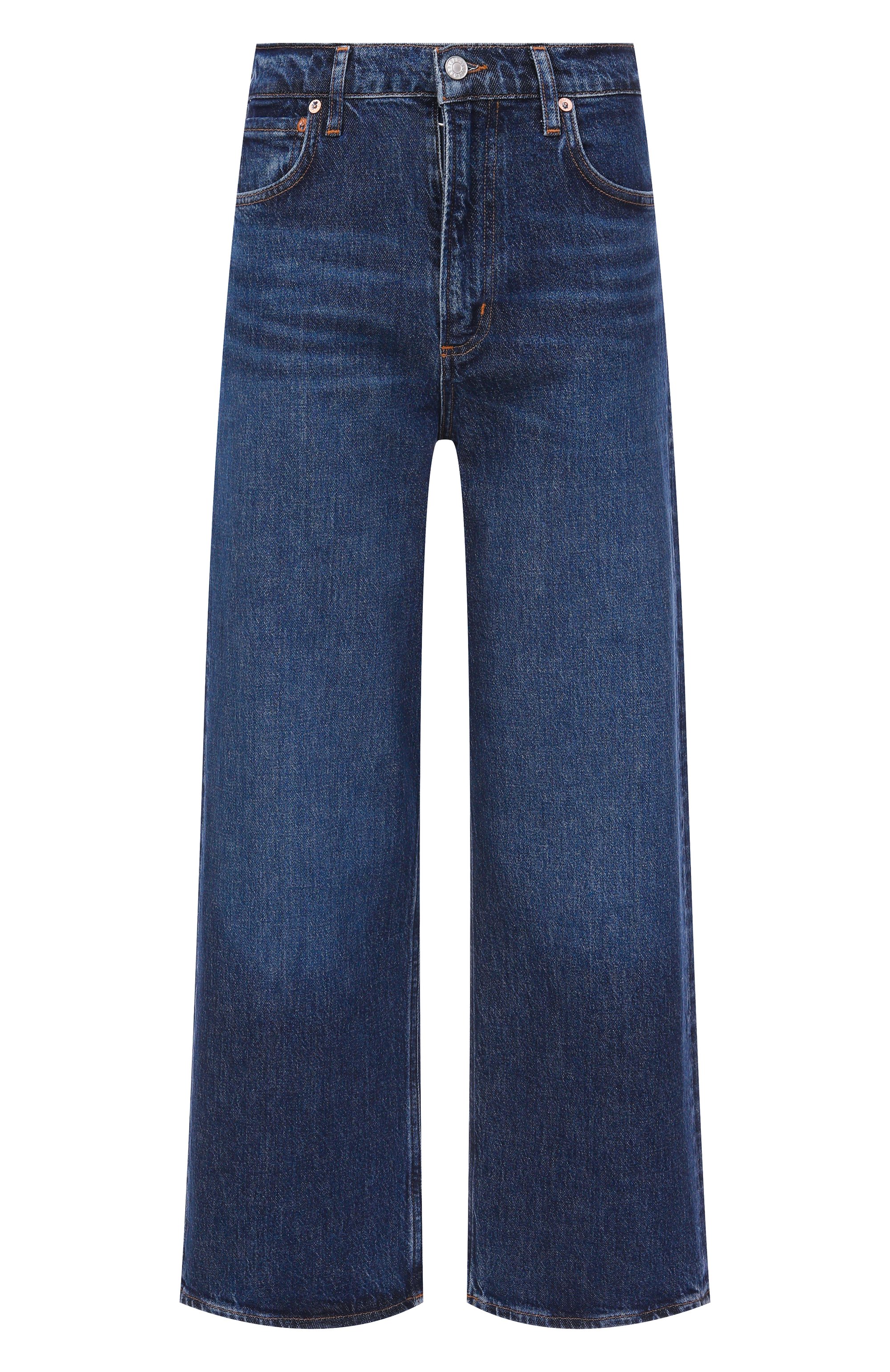 Джинсы ren AGOLDE темно-синего цвета по цене 49950 руб., арт. A200B1554, фото 1 Джинсы ren AGOLDE, арт. A200B1554, фото 1