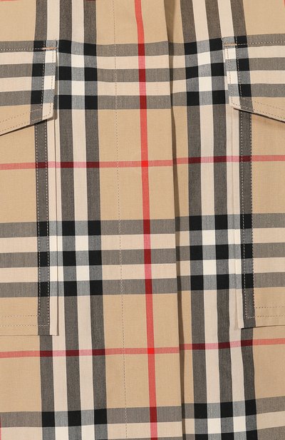Хлопковая рубашка BURBERRY, арт. 8014223, фото 5