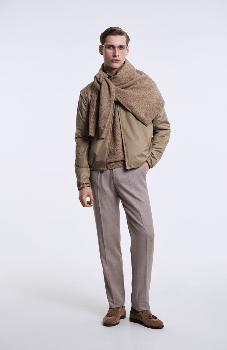 Мужского кардиган из шерсти и хлопка MAISON MARGIELA бежевого цвета, арт. S50HP0019/M13108 | Фото 7 (Материал внешний: Шерсть, Хлопок; Женское Кросс-КТ: Кардиган-одежда; Нос: Не проставлено; Мужское Кросс-КТ: Кардиган-одежда; Региональные ограничения белый список (Axapta Mercury): Не проставлено; Стили: Кэжуэл)