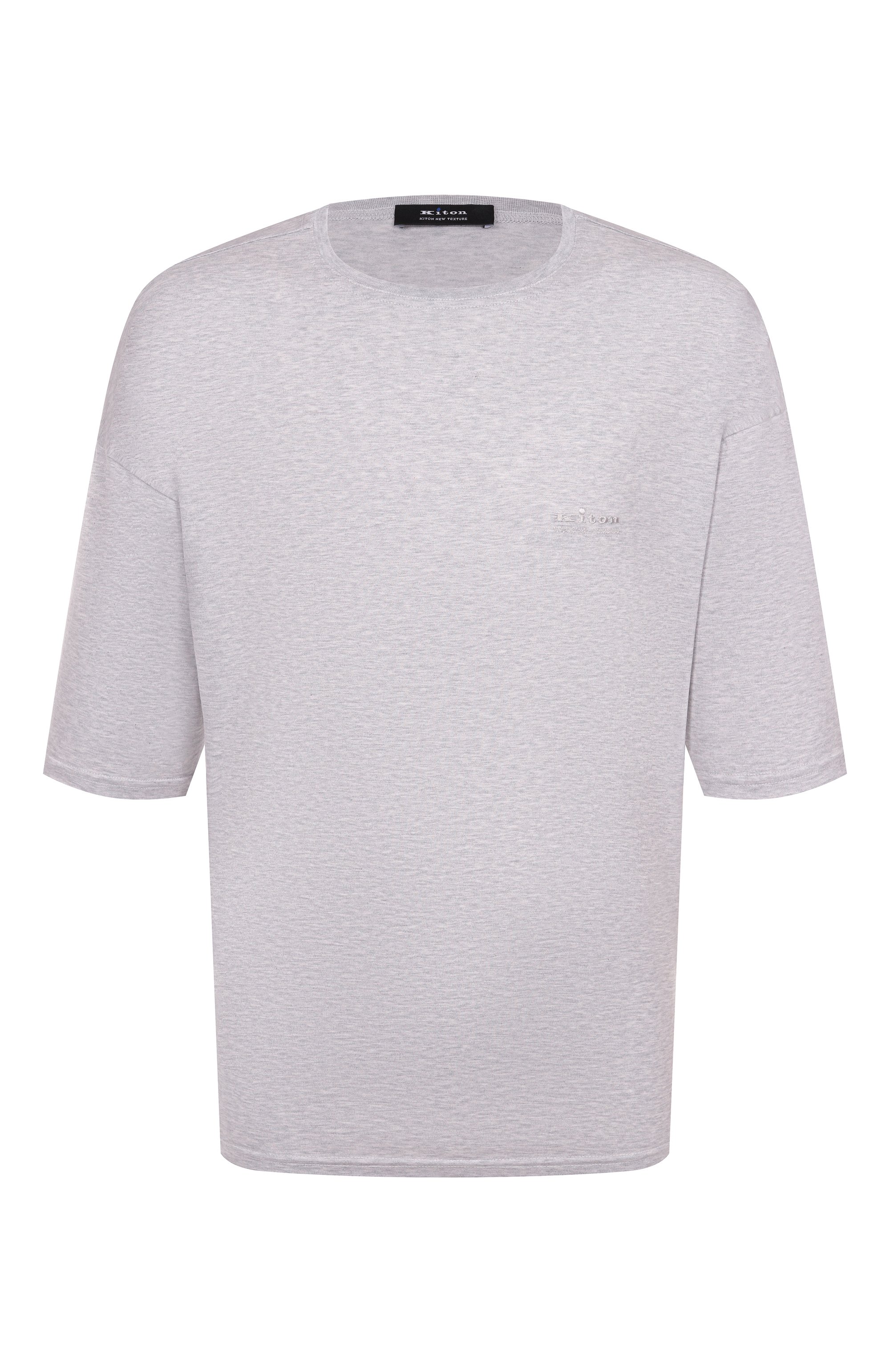 Хлопковая футболка KITON, арт. UMM071402, фото 1
