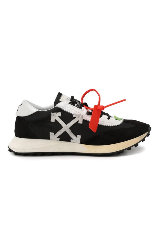 Комбинированные кроссовки Running Off-White 0MIA127E19D380461001 Чёрный  0MIA127E19D380461001 Фото 6