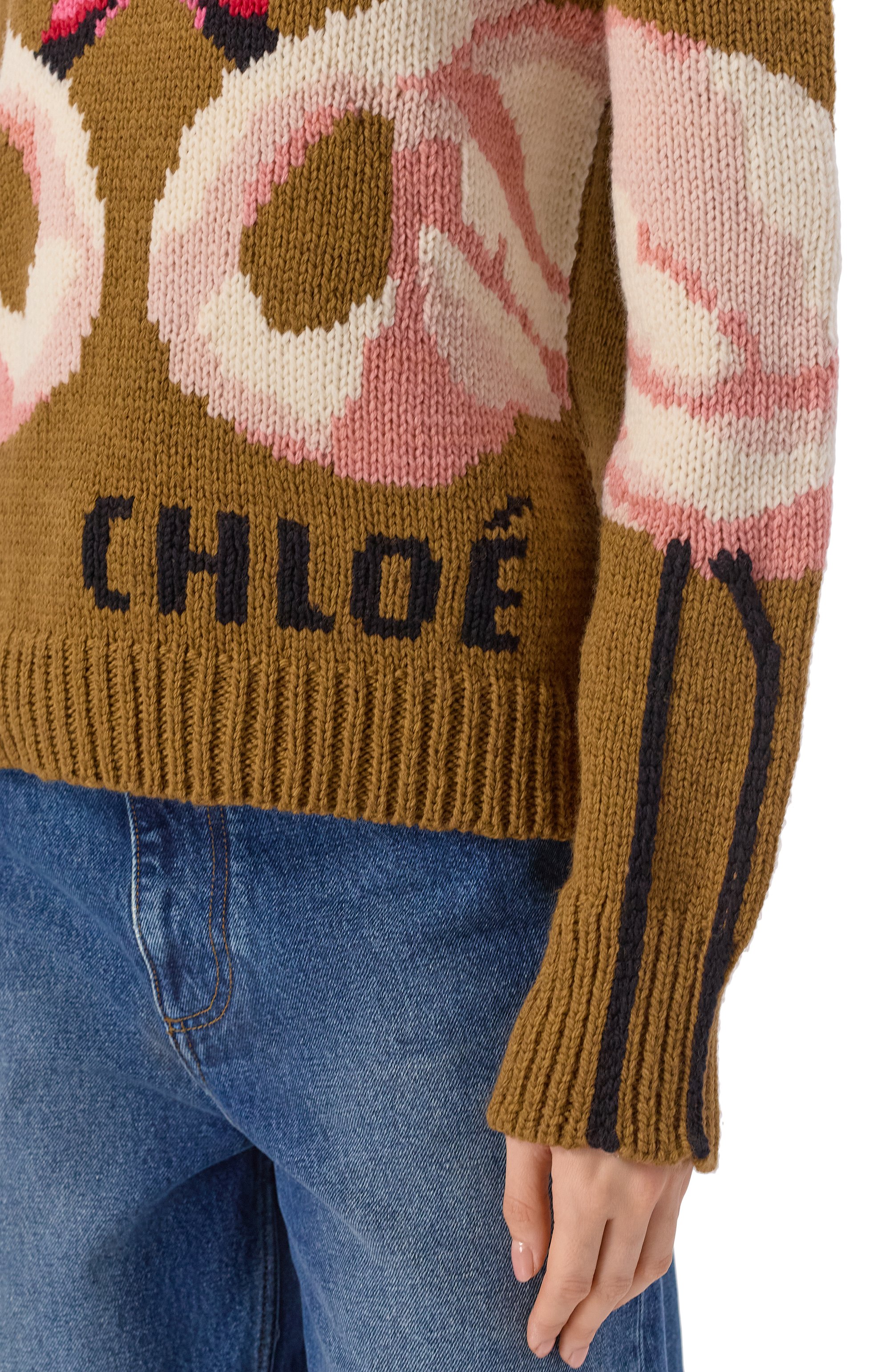 Шерстяной свитер CHLOÉ, арт. CH26SMP32615, фото 5