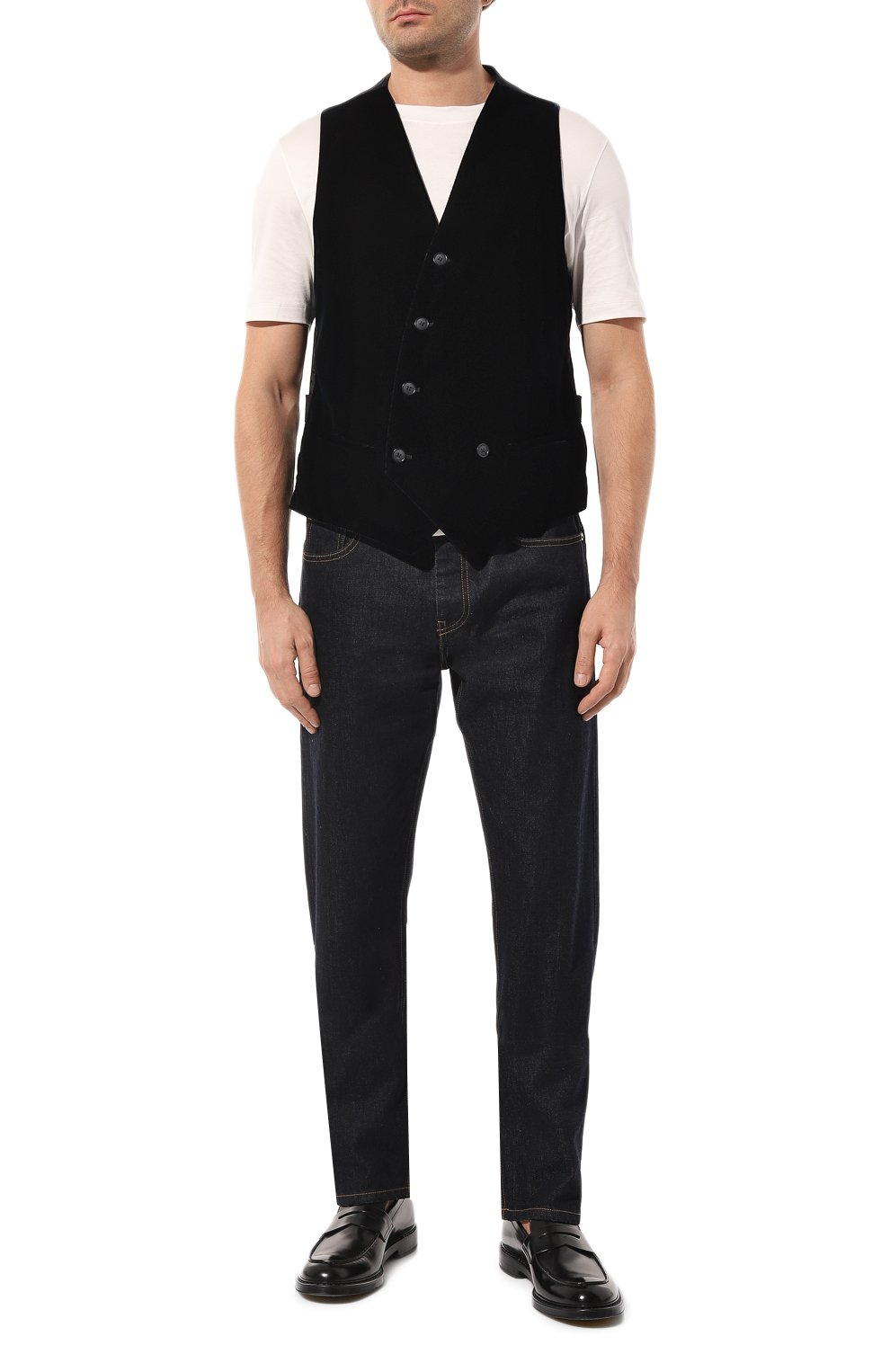 Бархатный жилет GIORGIO ARMANI, арт. 3WGGK05Q/T0025, фото 2