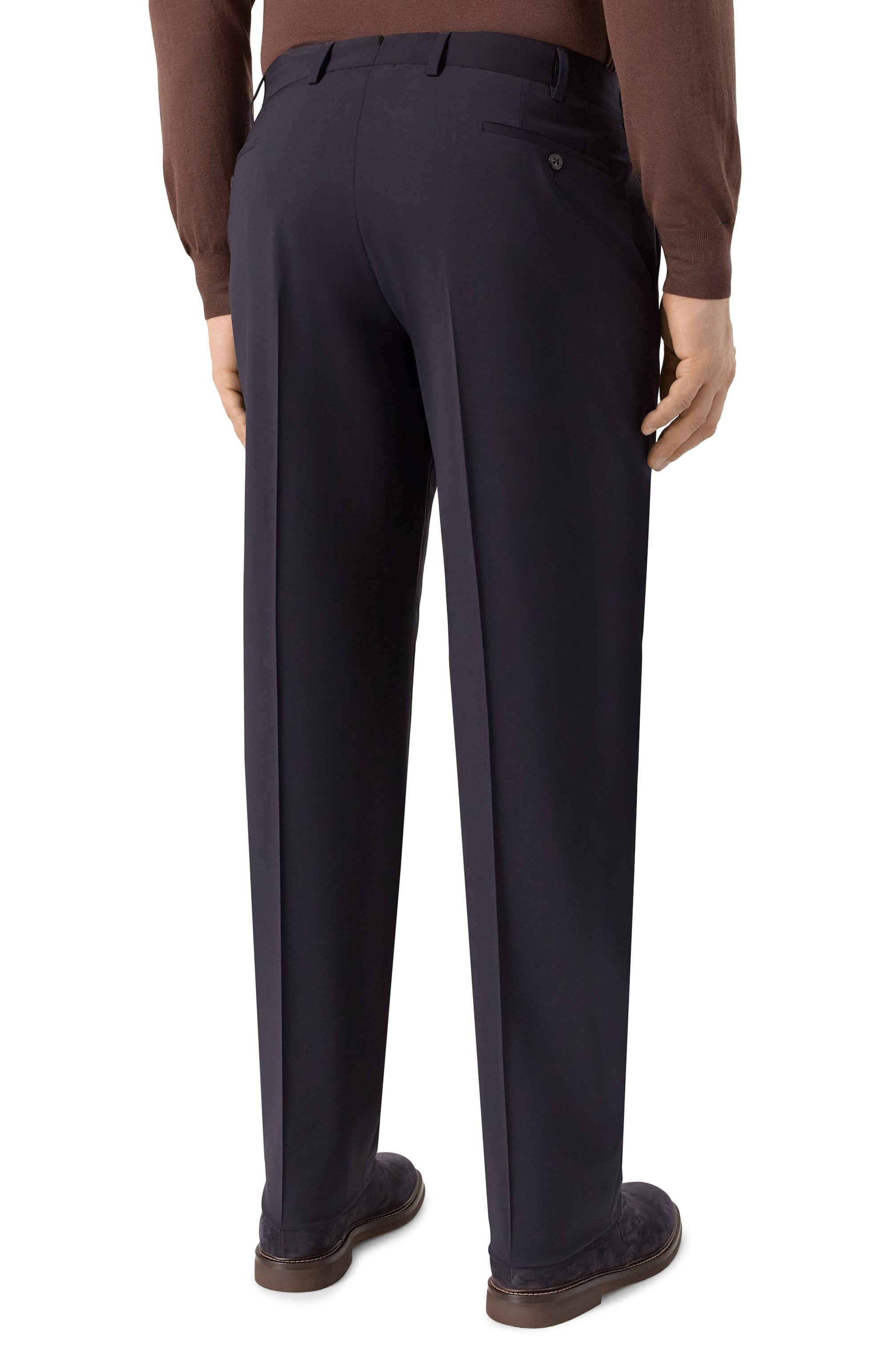 Шерстяные брюки CORNELIANI, арт. 274B08/2718563, фото 4