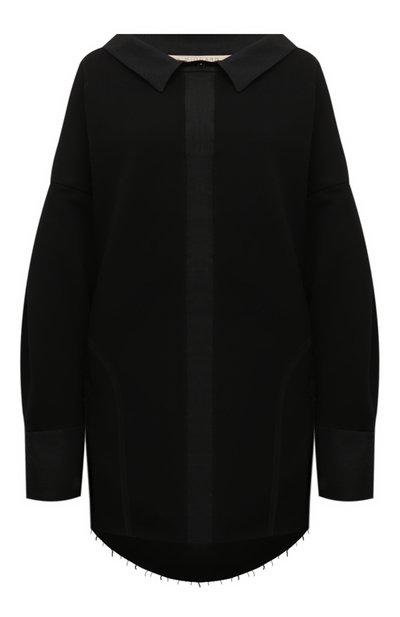 Женская рубашка из хлопка и льна MIDGARD PARIS, арт. FA1-SH1701-BK