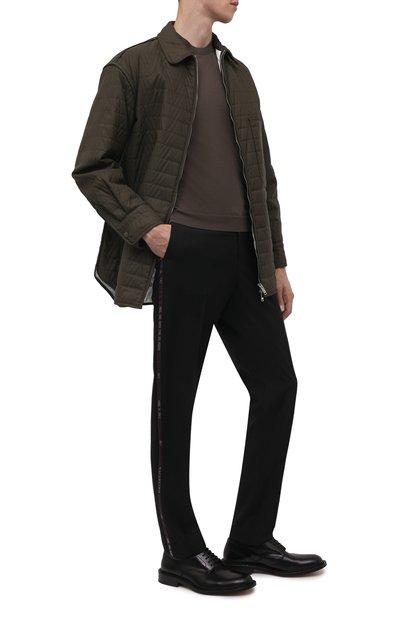 Шерстяные брюки VALENTINO, арт. XV3RBH3182D, фото 2